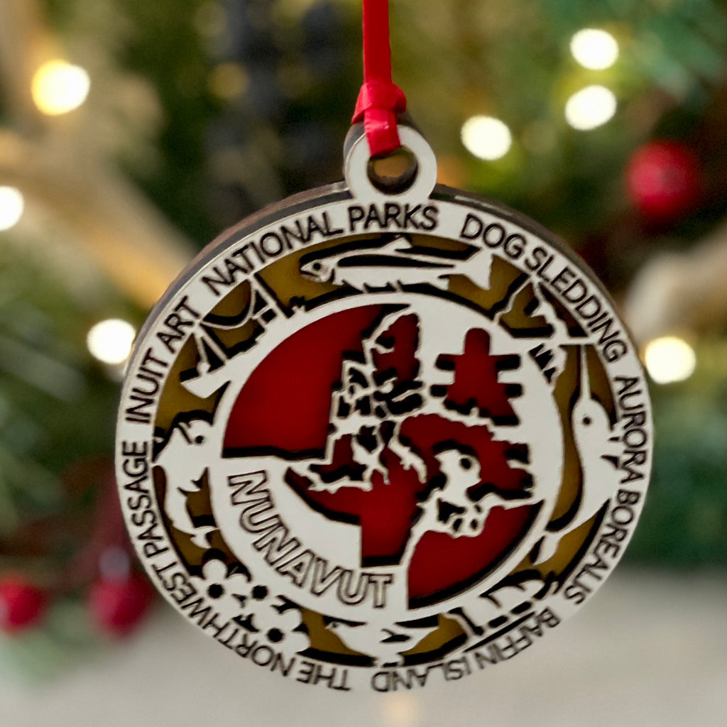 Canadian Provincial Christmas Ornament