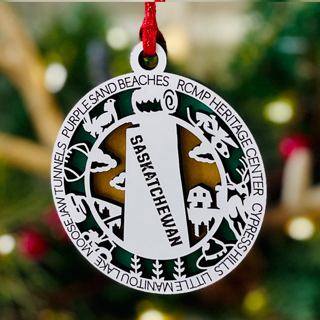 Canadian Provincial Christmas Ornament