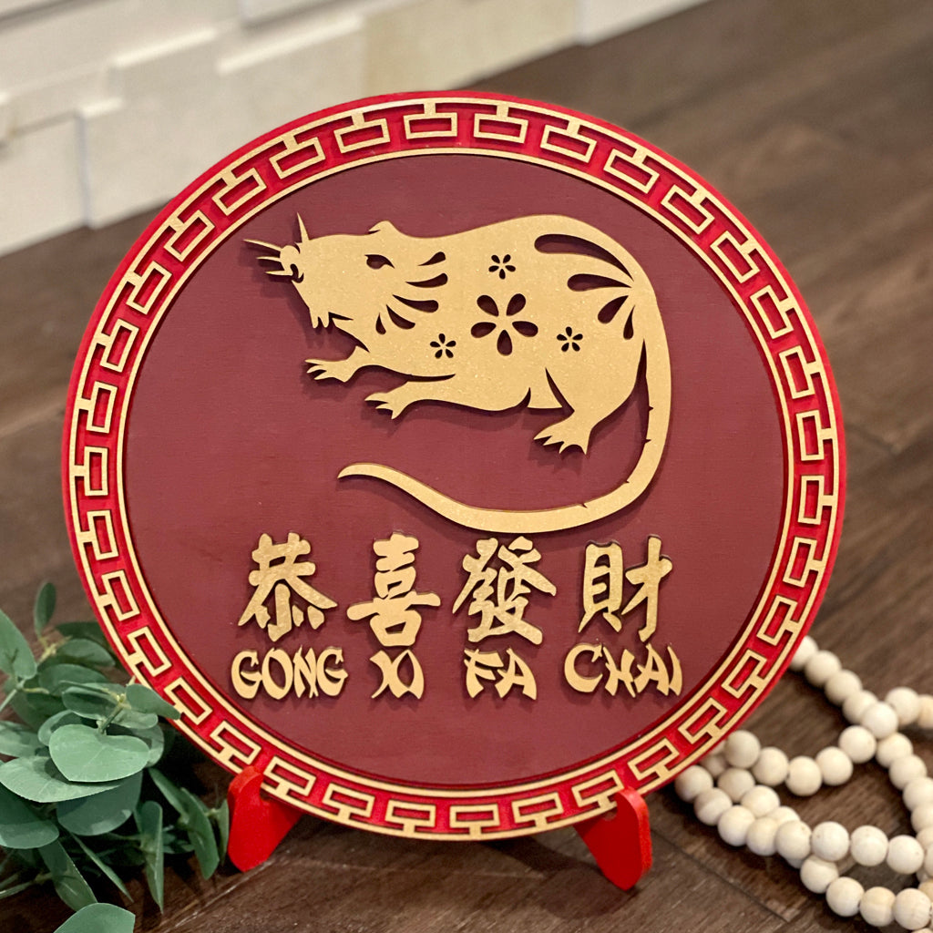 Year of The Snake 2025 Chinese New Year Sign