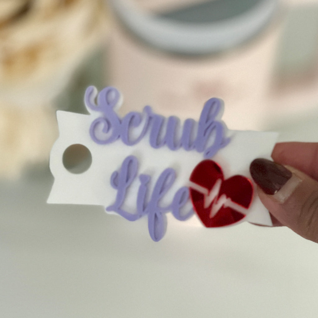 Healthcare Themed Acrylic Topper For Stanley Or Yeti