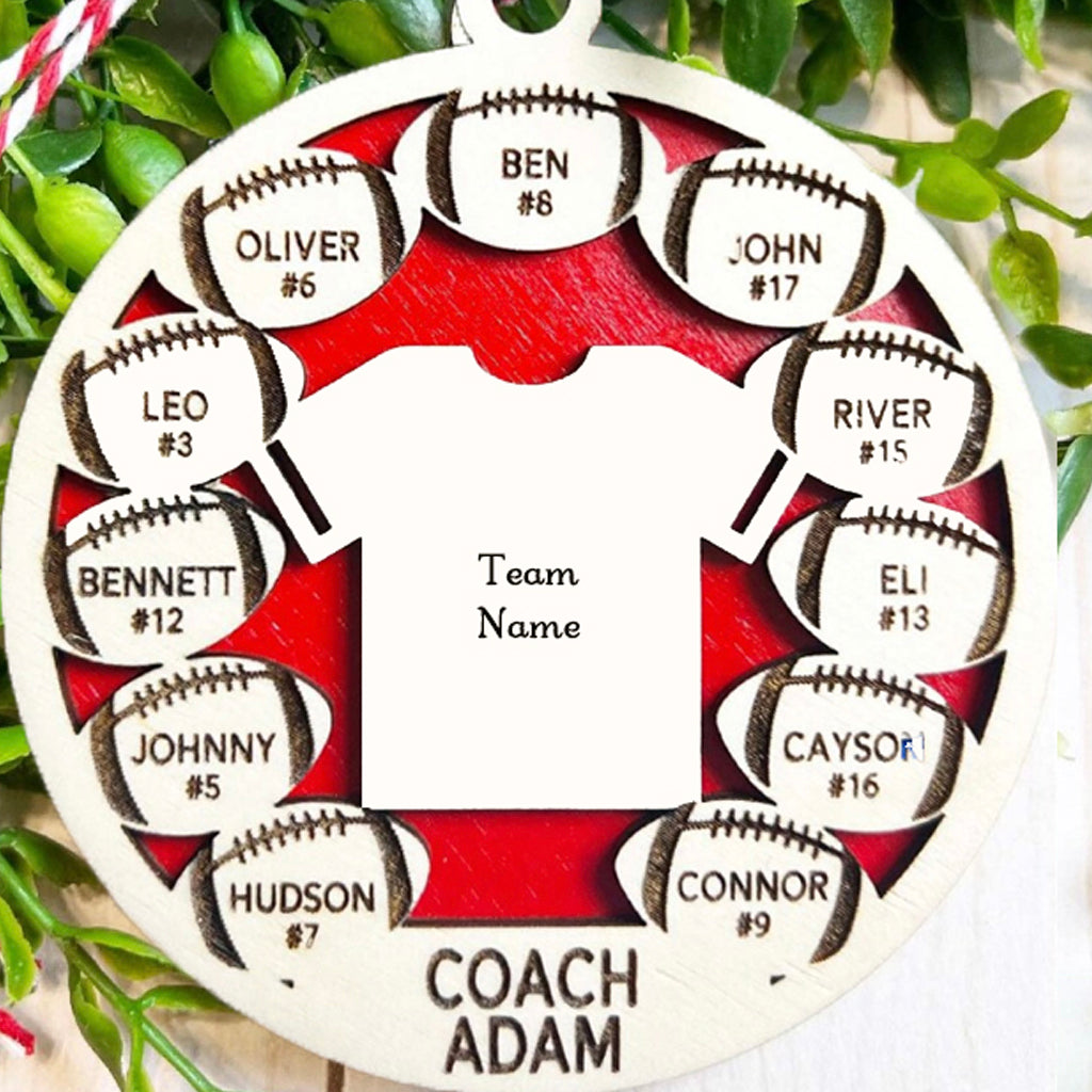 Sports Team Players Ornament
