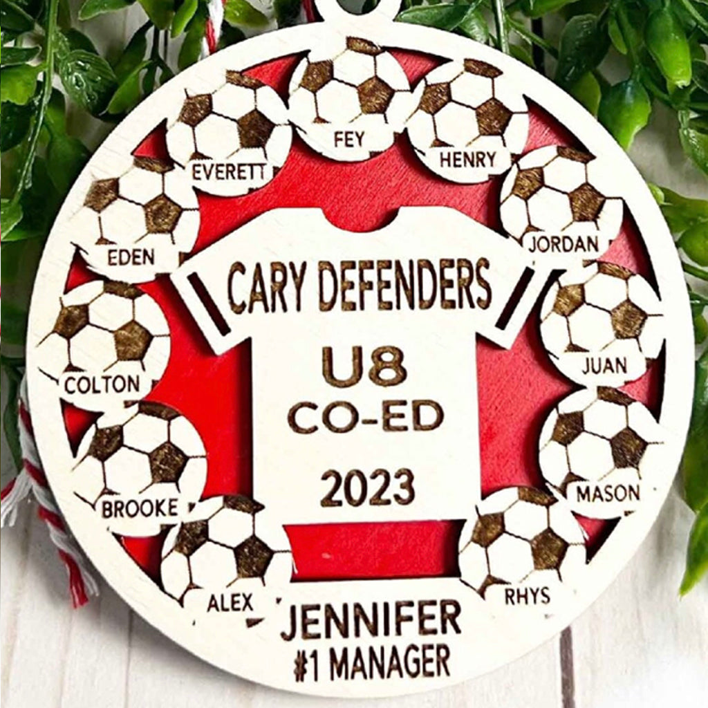 Sports Team Players Ornament