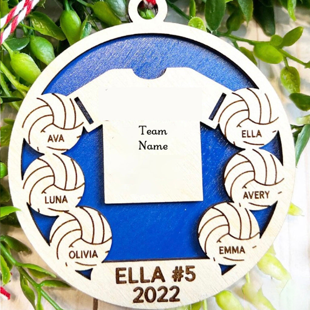 Sports Team Players Ornament