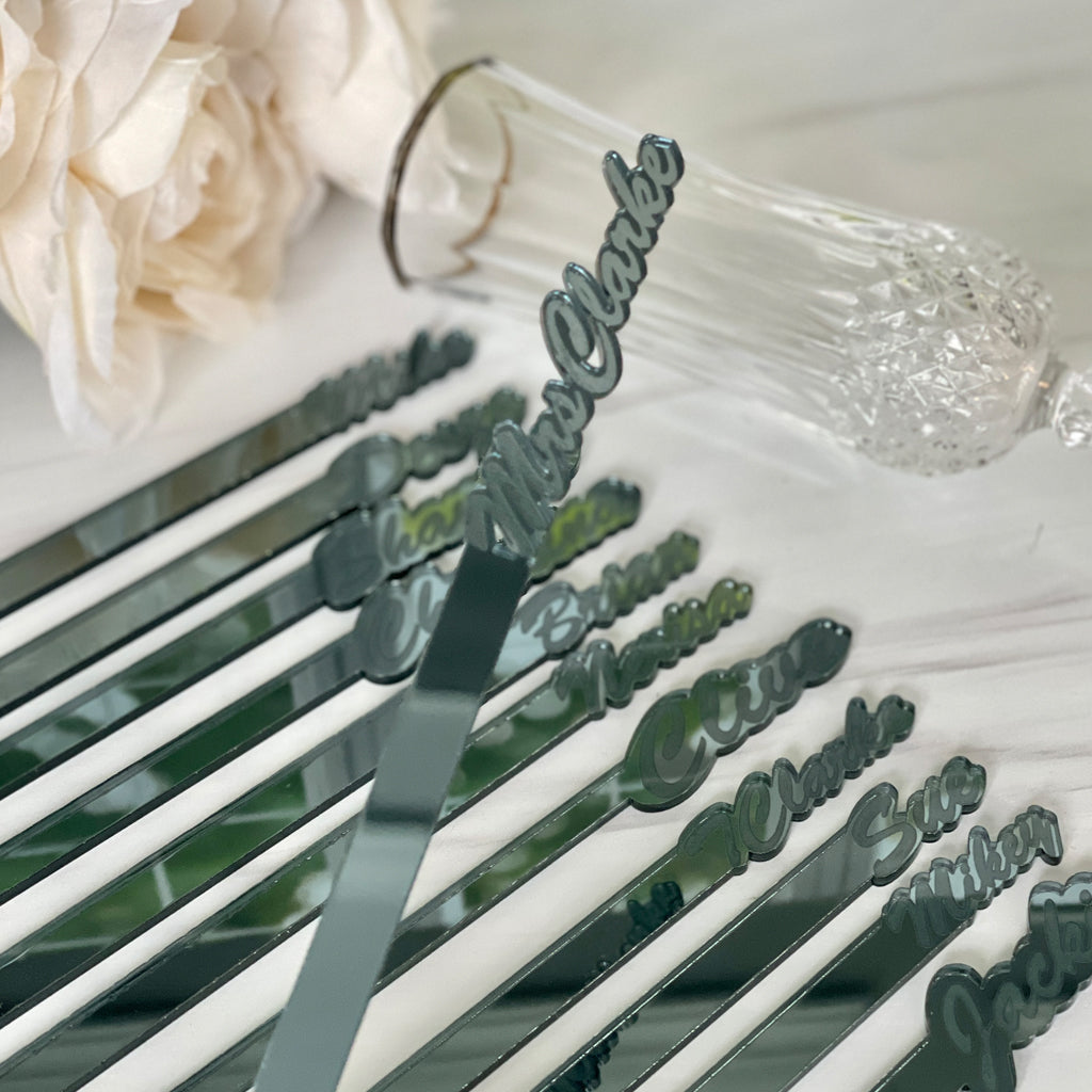 Custom Drink Stirrers, Personalized Swizzle Sticks