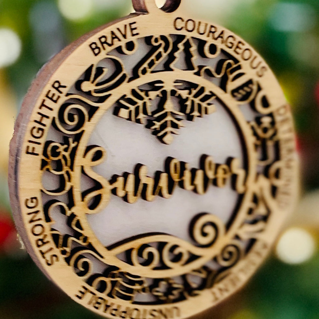 Family Theme Christmas Ornament