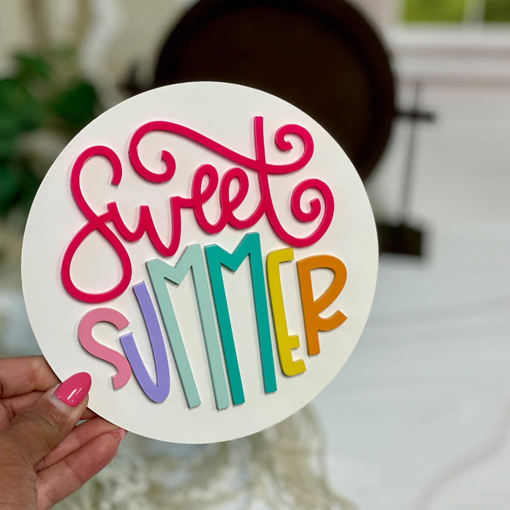Sweet Summer Seasonal Decor
