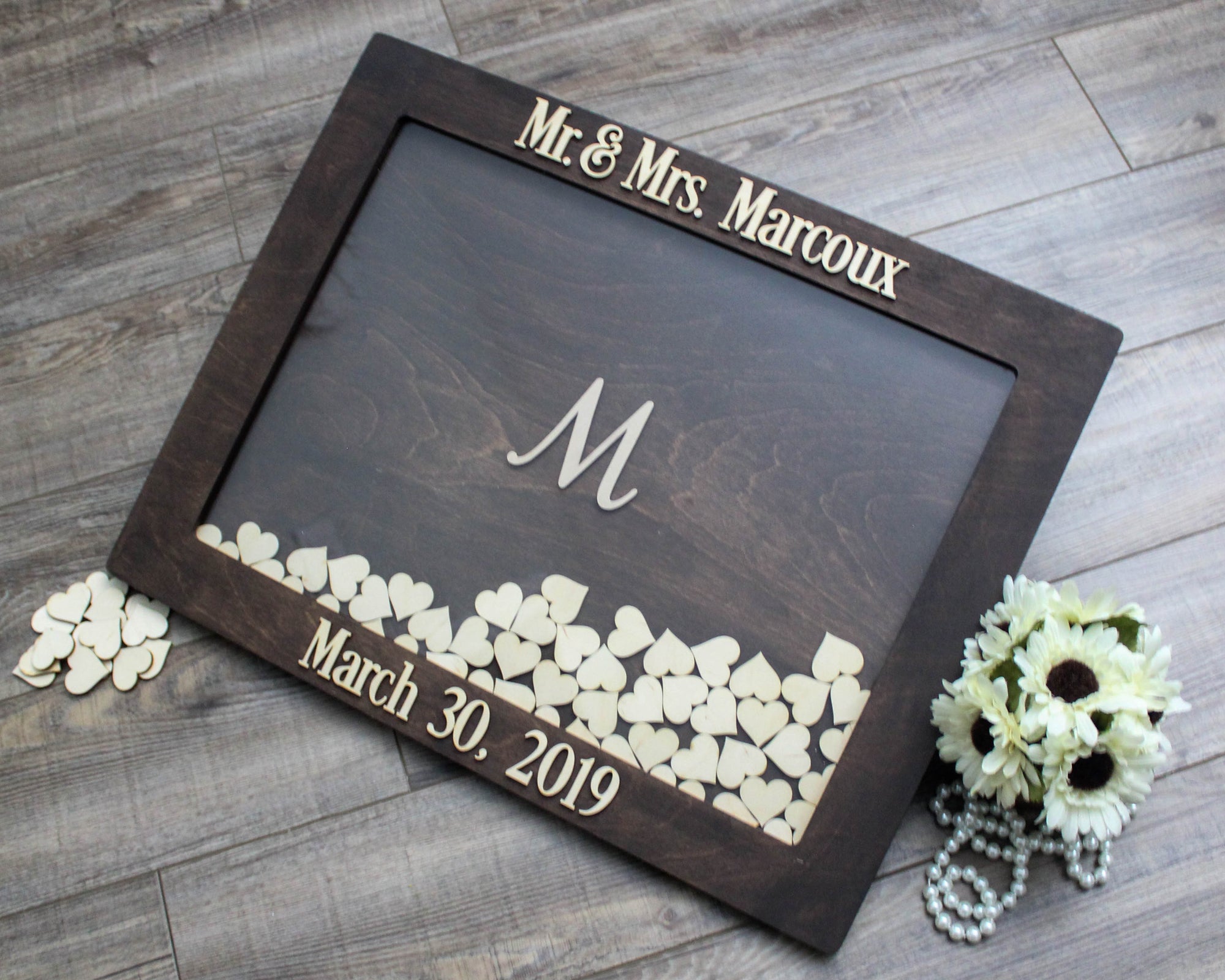 Alternative Wedding Guest Book Drop Box