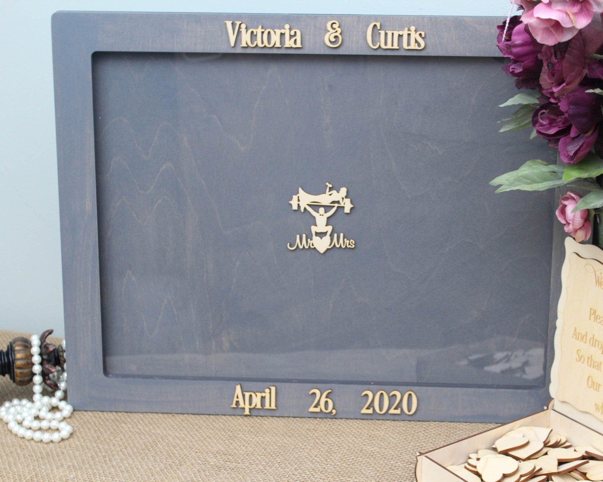 Alternative Wedding Guest Book Drop Box