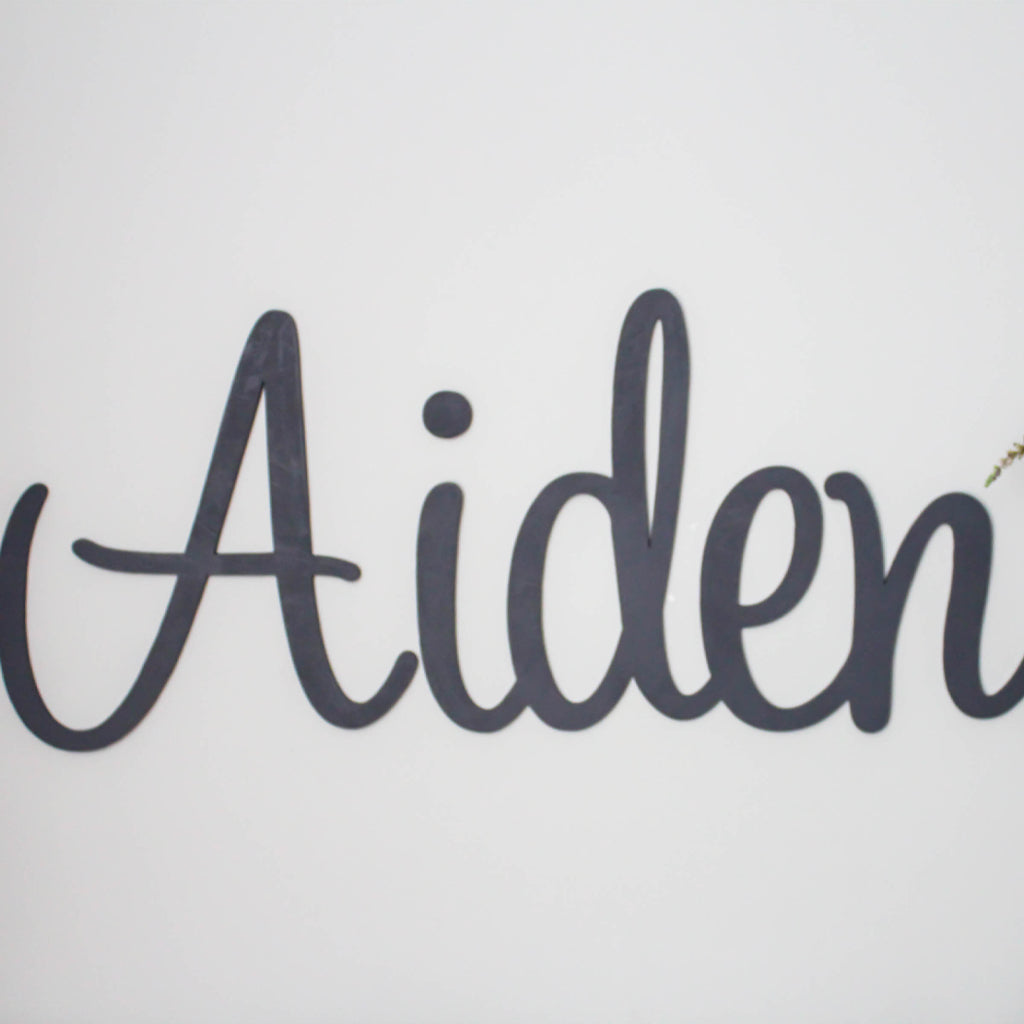 Nursery Name Wooden Letters