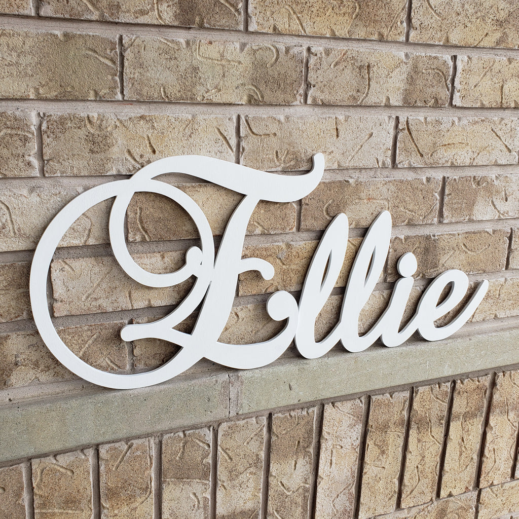 Baby Name Nursery Wall Letters