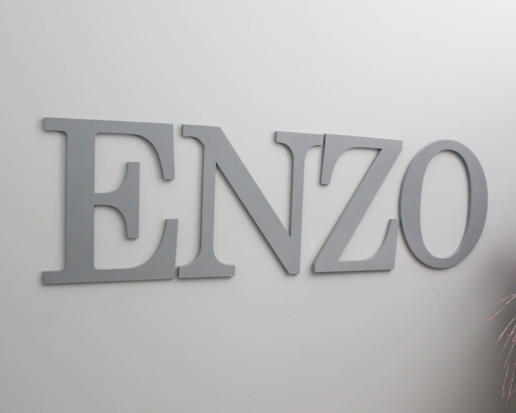 Boys Nursery Name Large Wooden Letters
