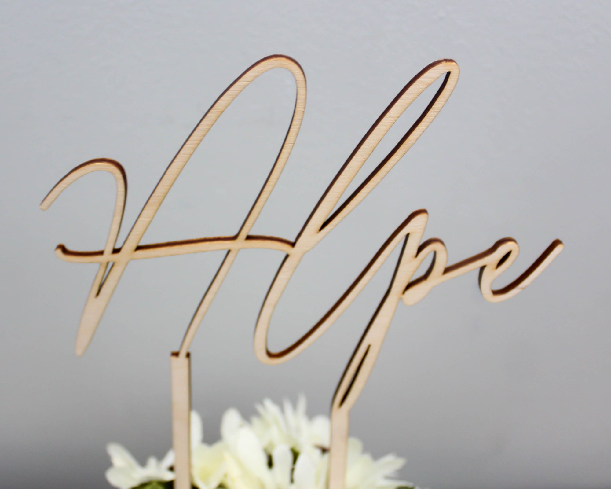 Family Name Wedding Cake Topper