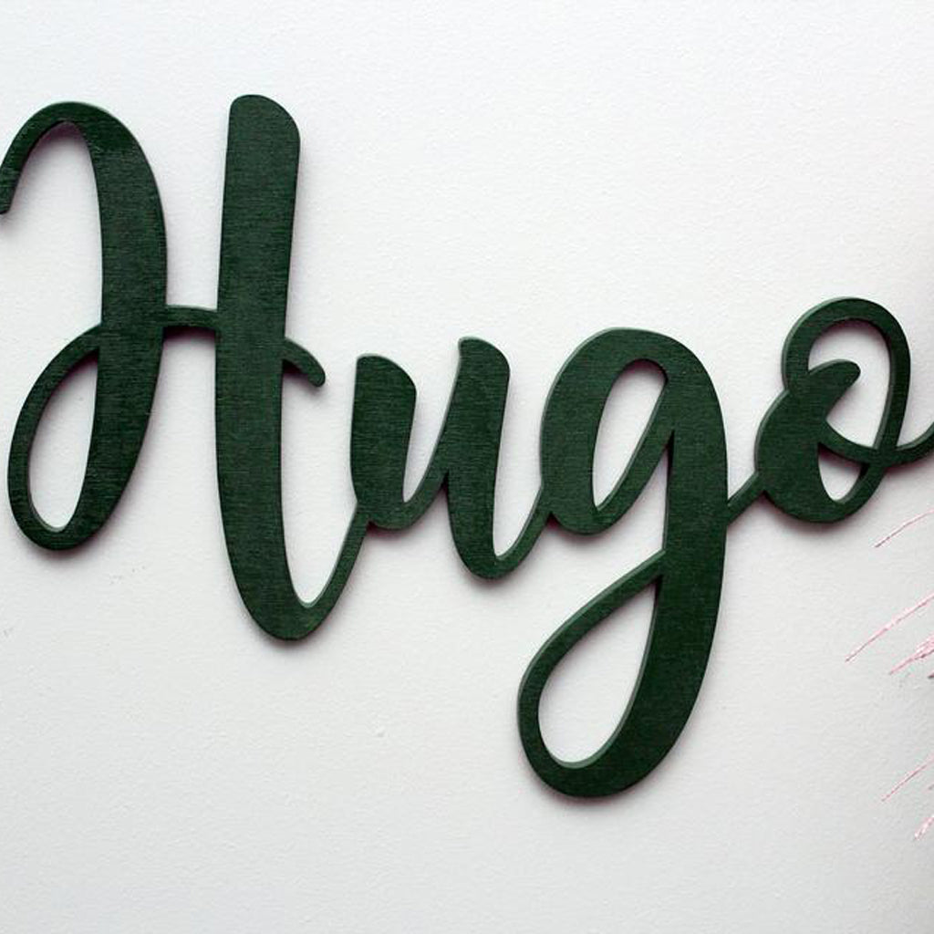 Nursery Name Wooden Letters