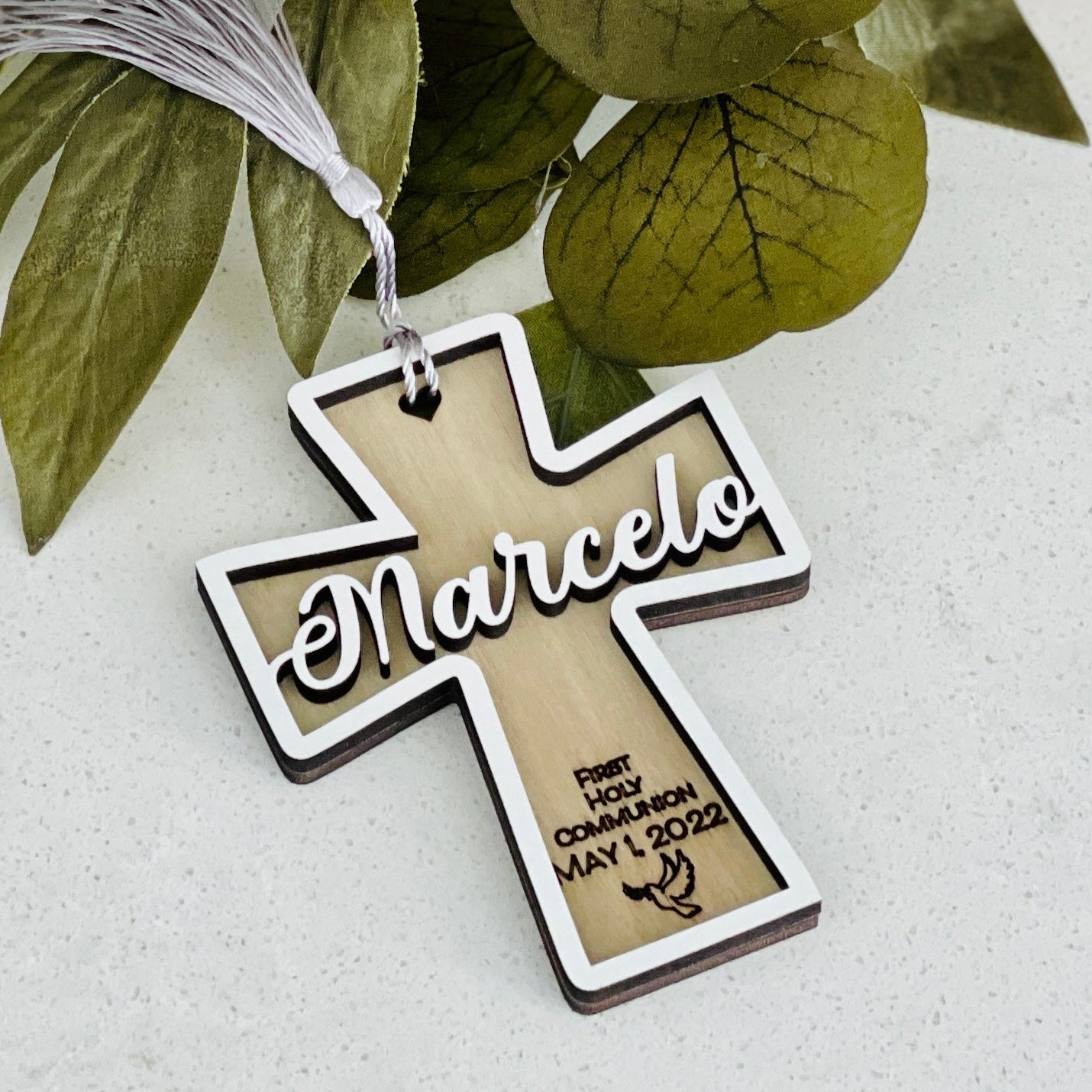 Personalized First Communion Bomboniere