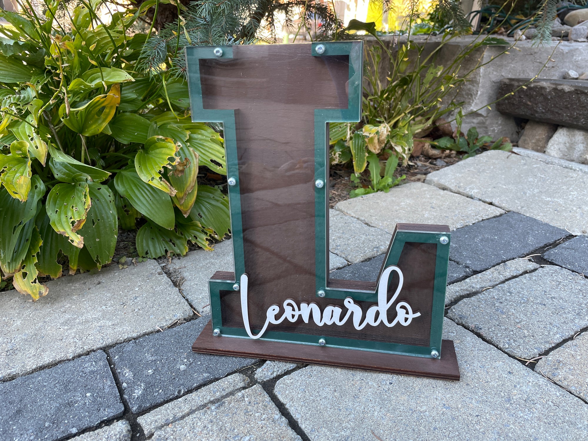 Personalized Name Letter Money Bank