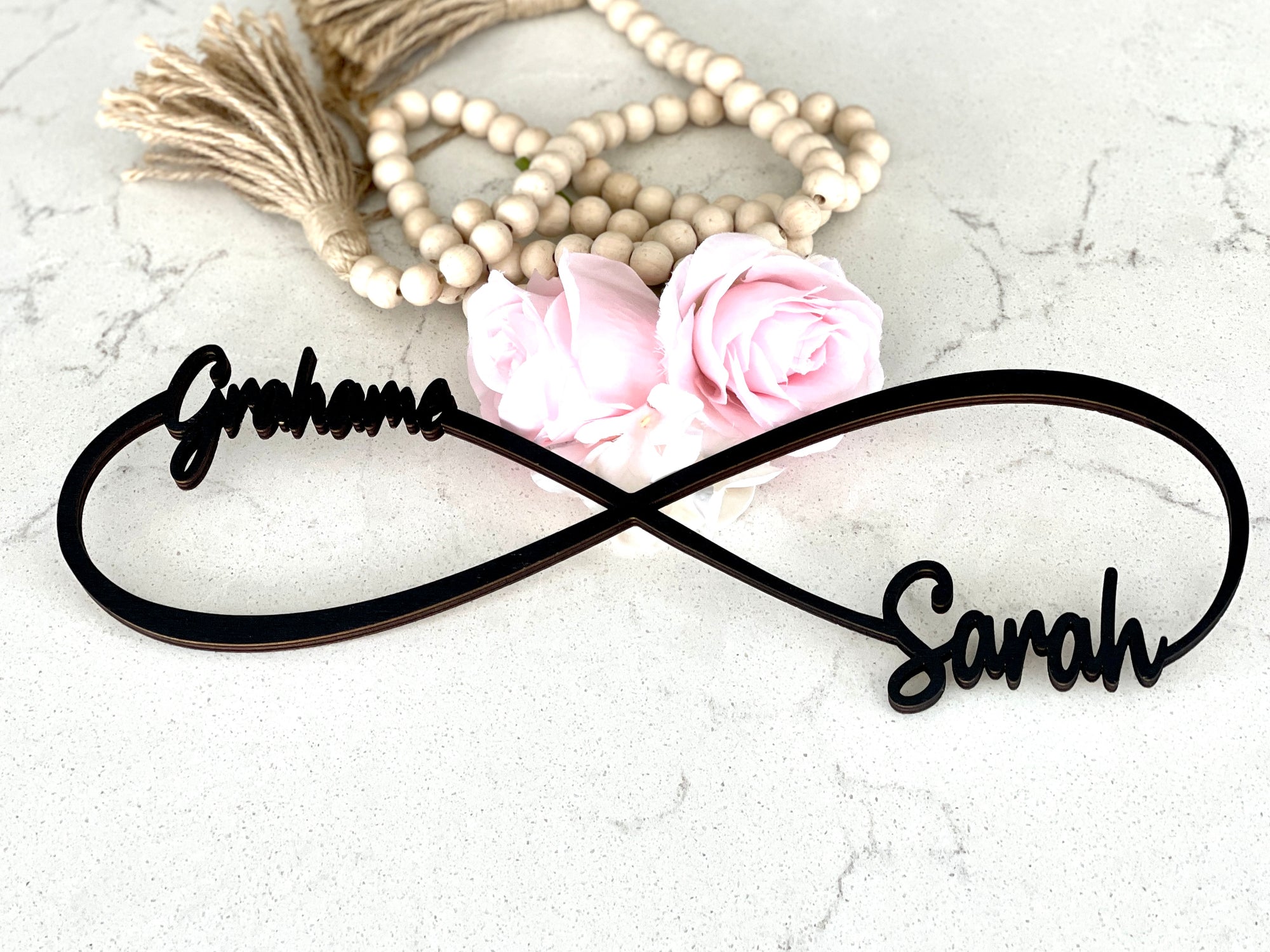 Couples Name Infinity Sign