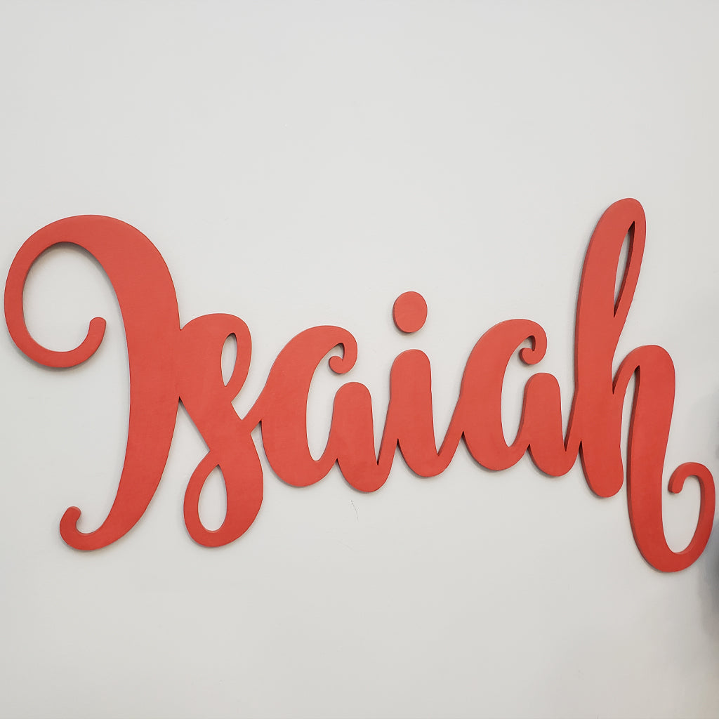 Baby Name Wooden Letters For Wall Hanging