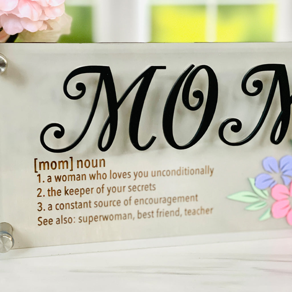 Mom Definition Sign