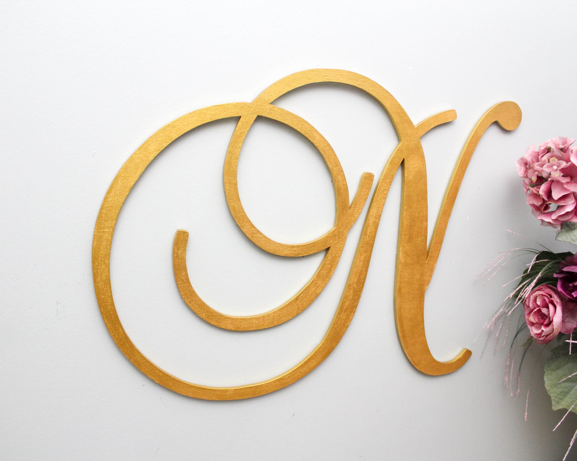 Capital Letter Wooden Monogram