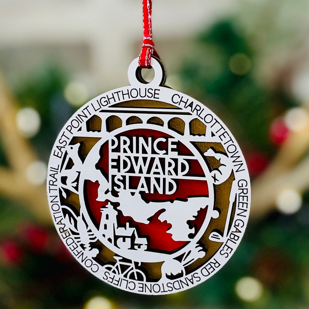 Canadian Provincial Christmas Ornament