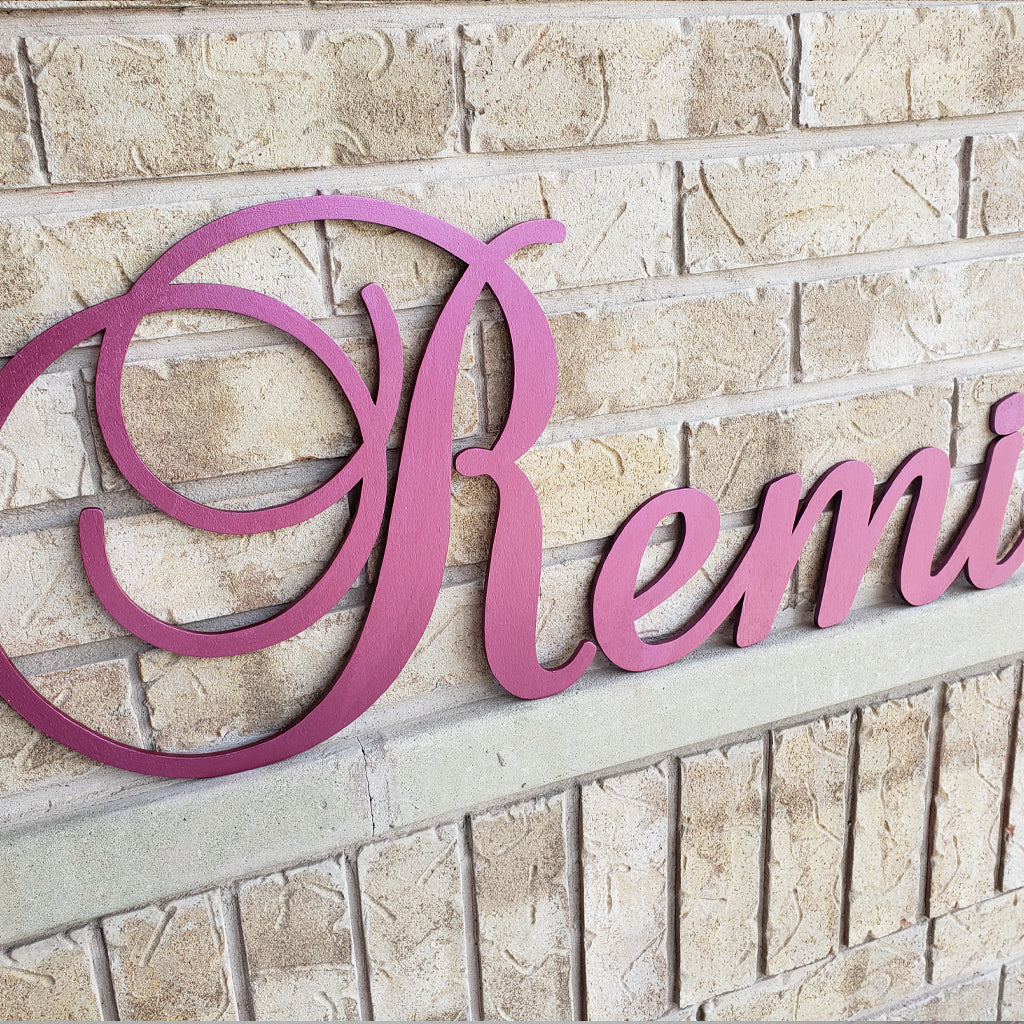 Baby Name Nursery Wall Letters