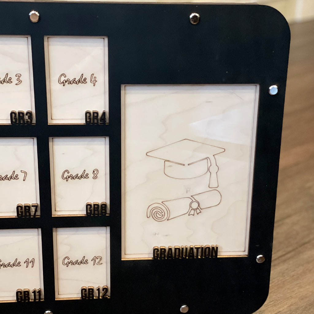 School Years Photo Frame Personalized With Name And Graduation Year
