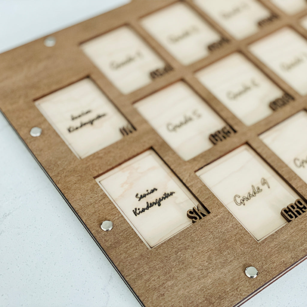 School Years Photo Frame Personalized With Name And Graduation Year