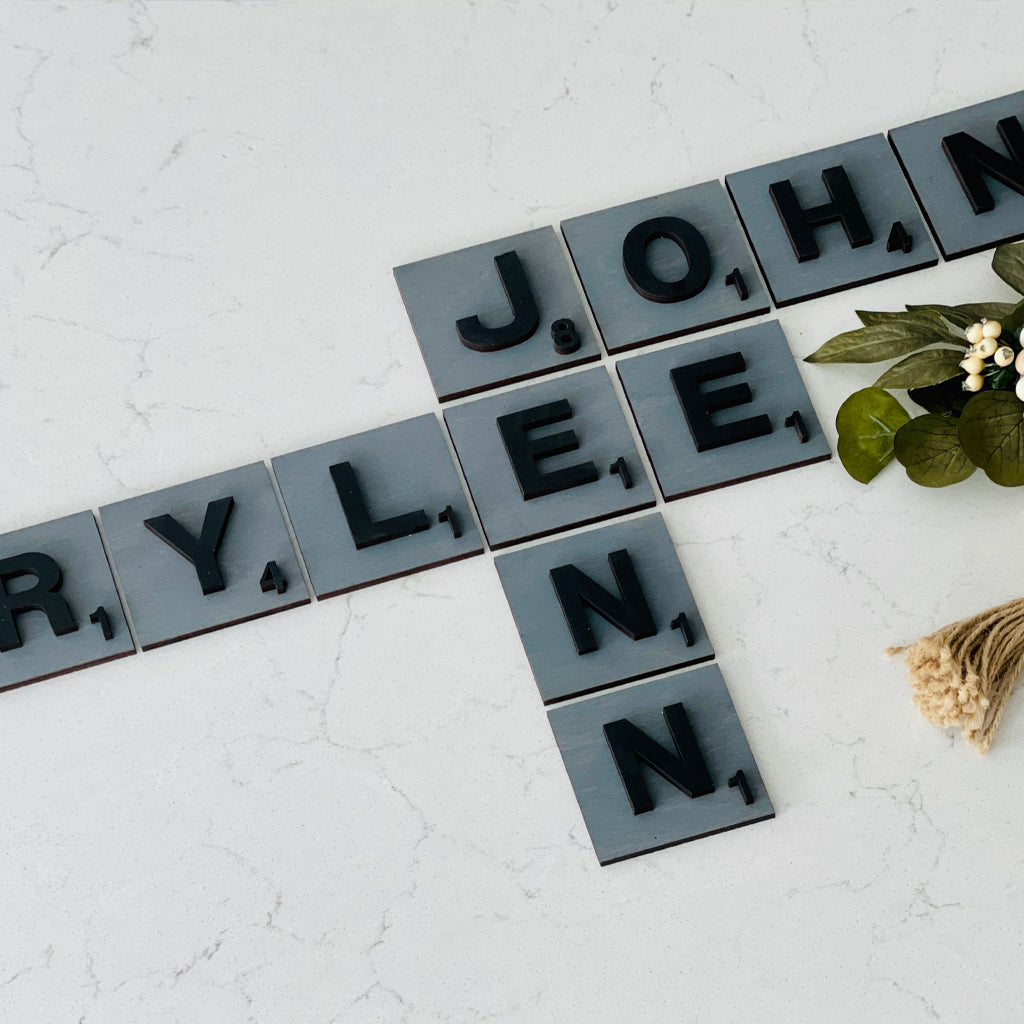 Scrabble Wall Art Puzzle Format