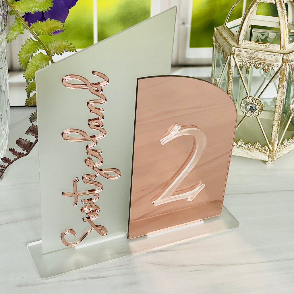 Travel Theme Table Numbers