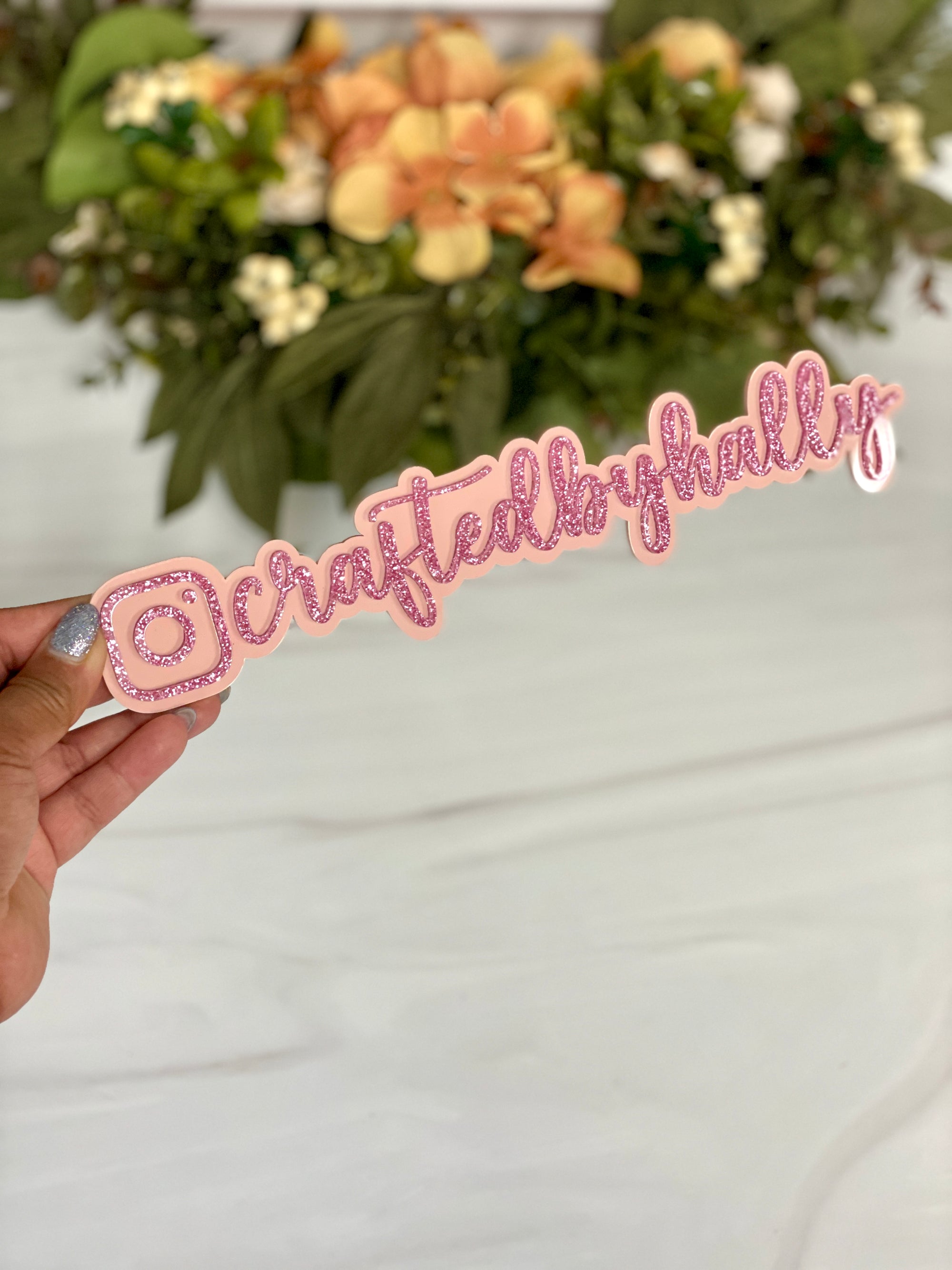 Business Photo Watermark Social Media Tag