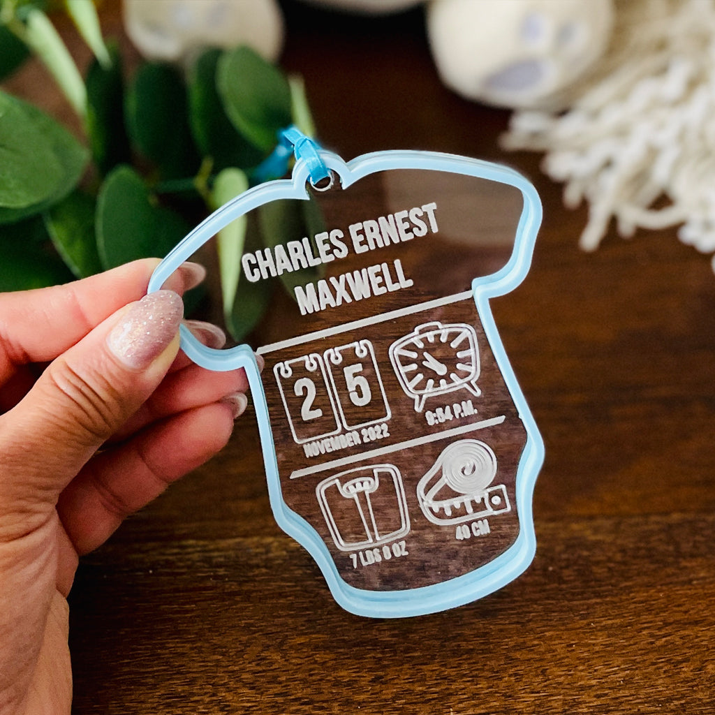 Baby's 1st First Christmas Ornament