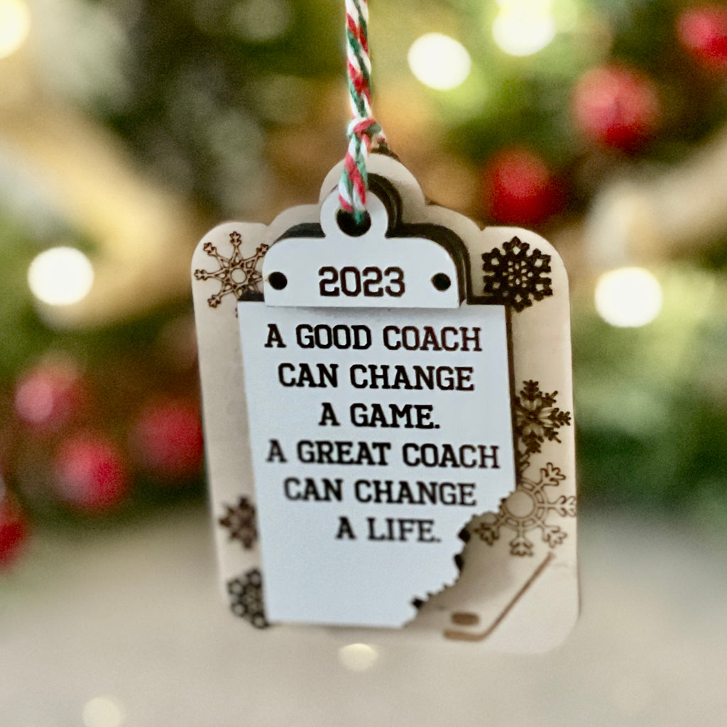 Sports Coach Ornament