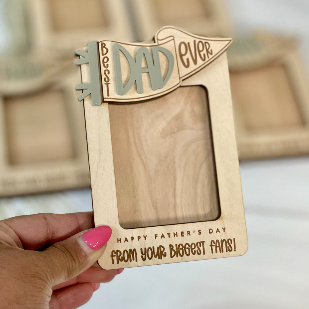 Personalized Father's Day Photo Magnets