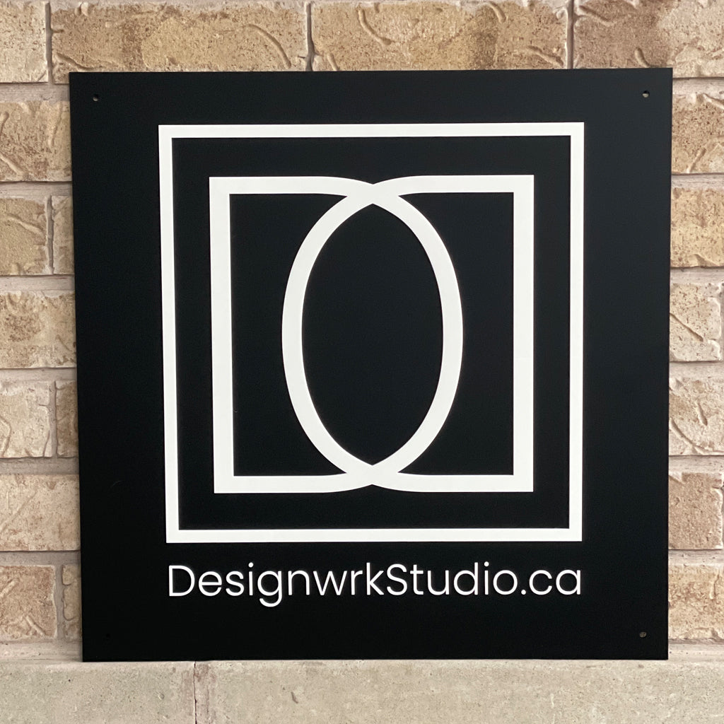Custom 3D Business Logo Wooden Sign