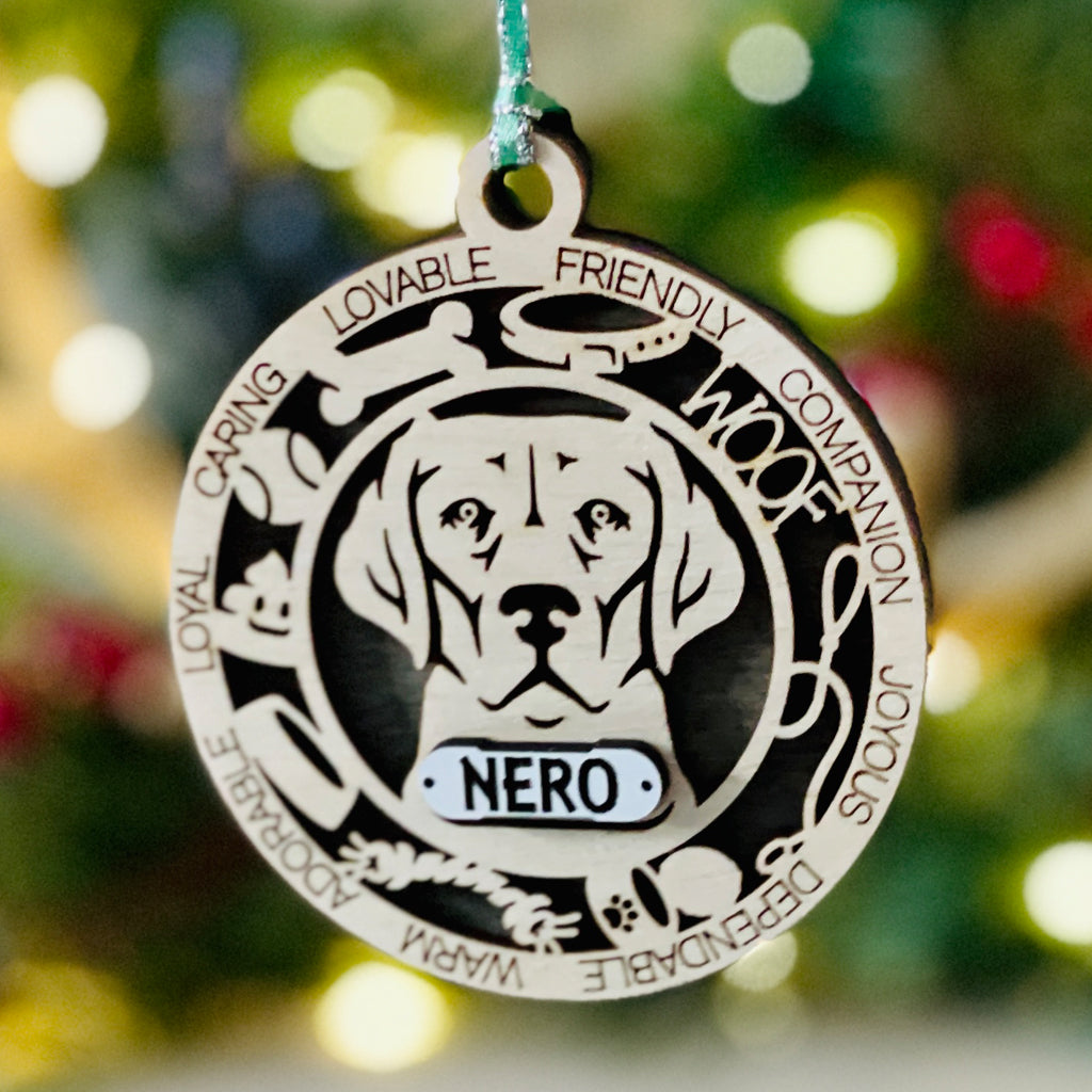 Adorable Dog Breed Ornament