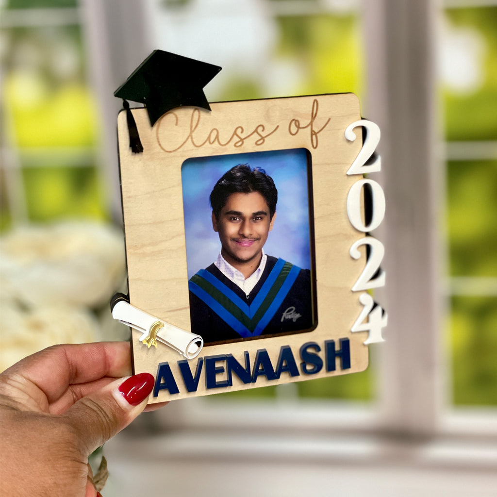 Class of 2024 Grad Picture Frame Magnet