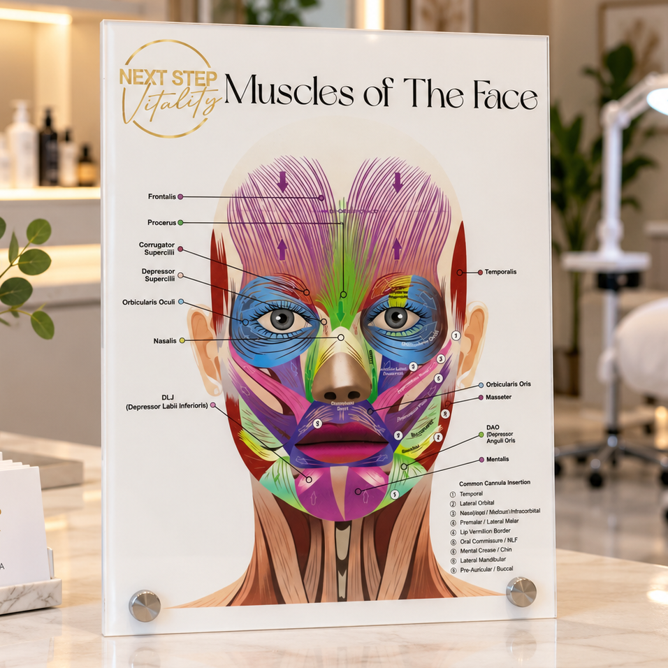 Custom UV Printed Acrylic Display Signs | Medical, Aesthetics & Wellness Clinic Signage
