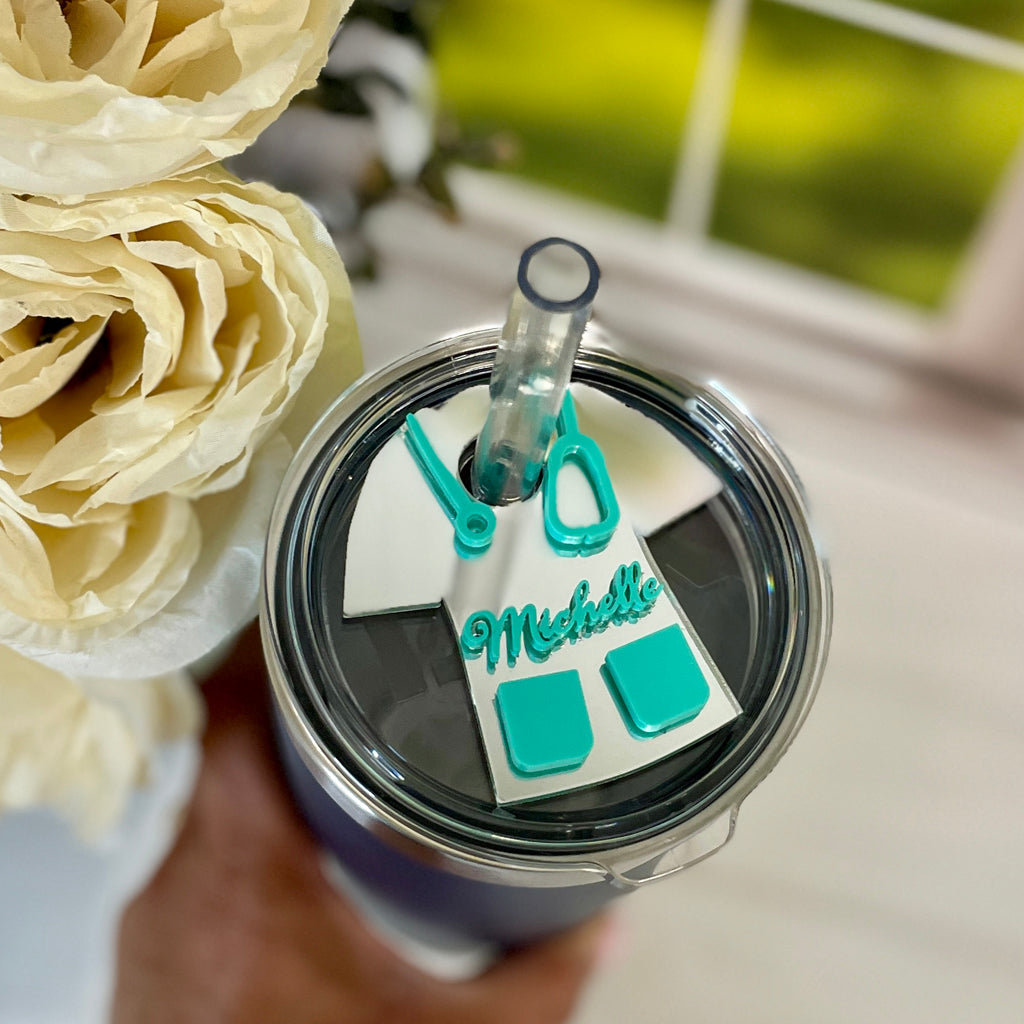 Nurse Water Cup Name Topper For Stanley Or Yeti