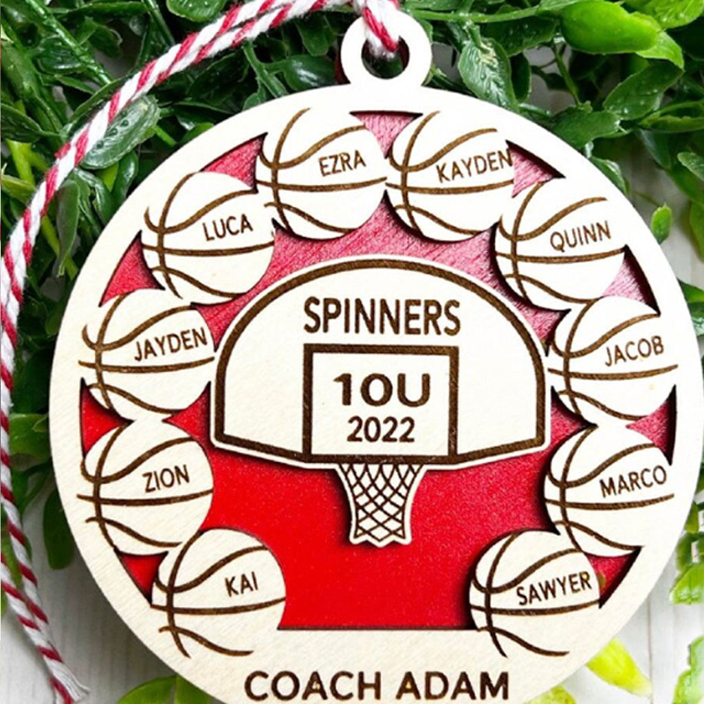 Sports Team Players Ornament