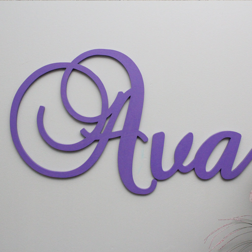 Baby Name Nursery Wall Letters