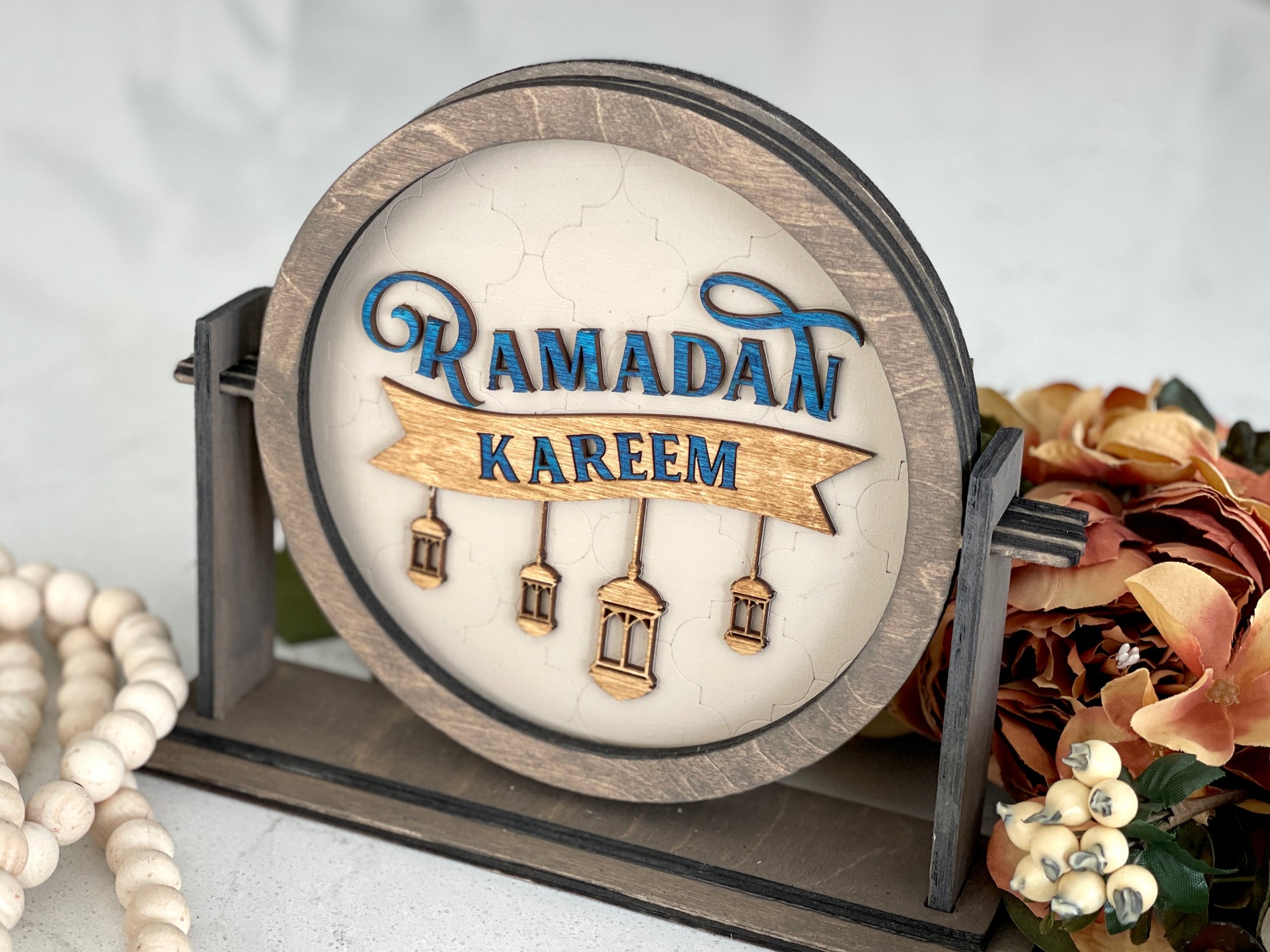 Ramadan Kareem Eid Mubarak Tabletop Decor