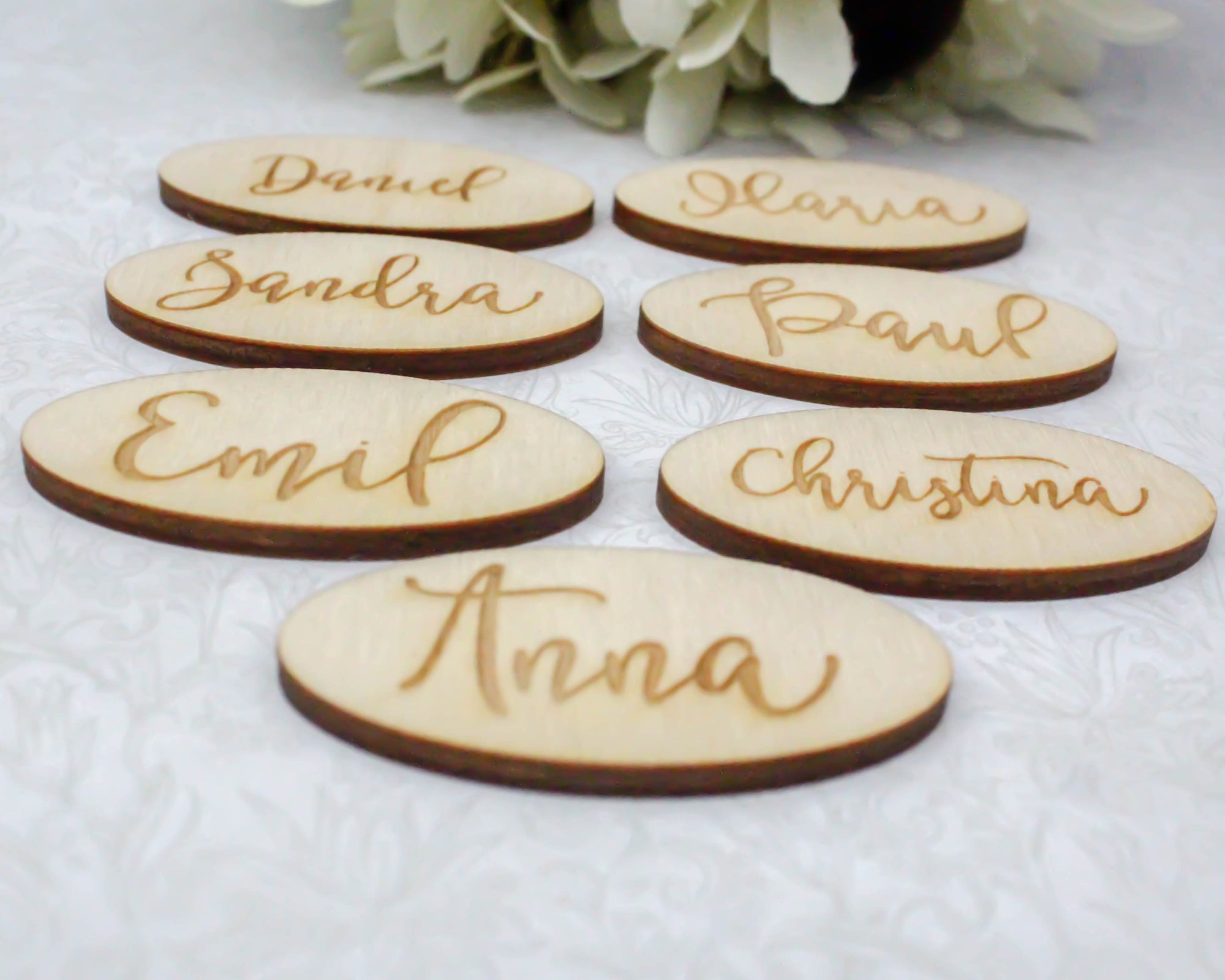 Wedding Place Setting Name Signs