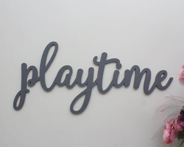 Playtime Wall Letters